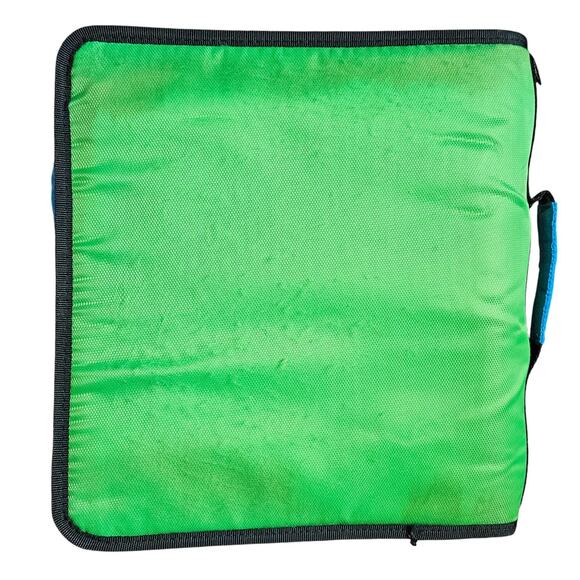 Blemished - Case-It Zip Tab D-252 - Classic Zipper 2" Binder - Neon Blue Green - Picture 12 of 16